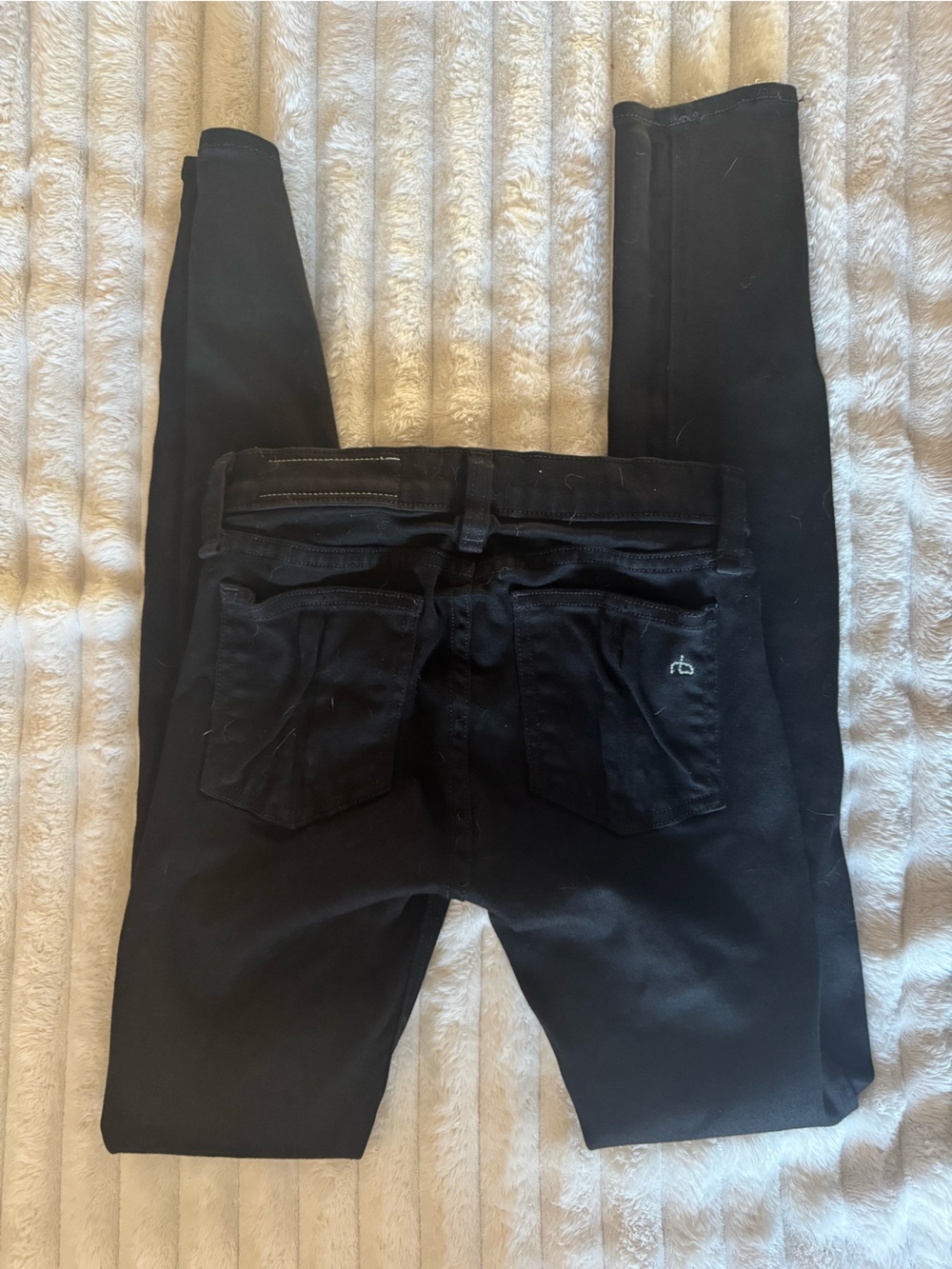 rag & bone Black Skinny Jeans